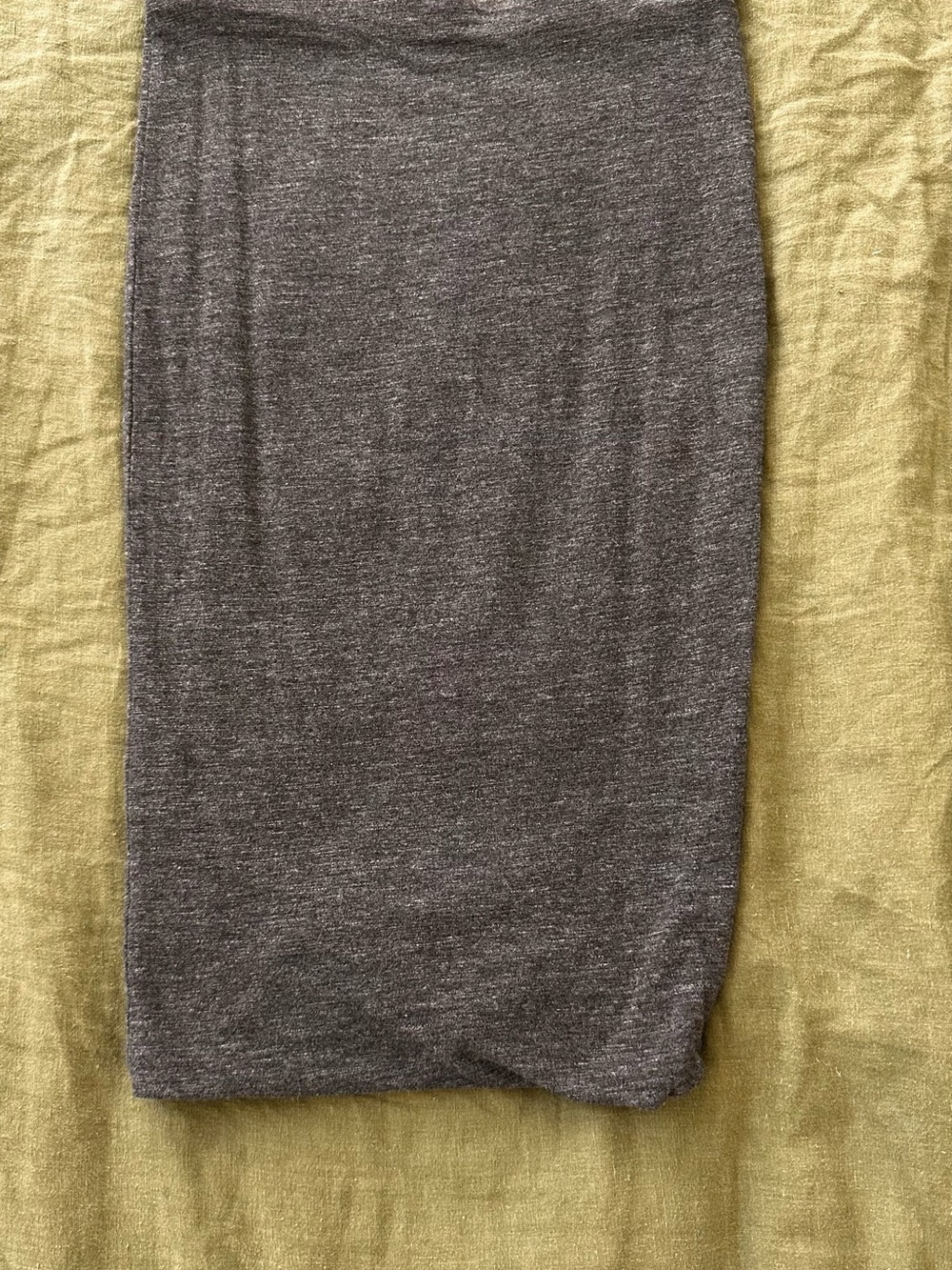 H&M Charcoal Knit Pencil Skirt